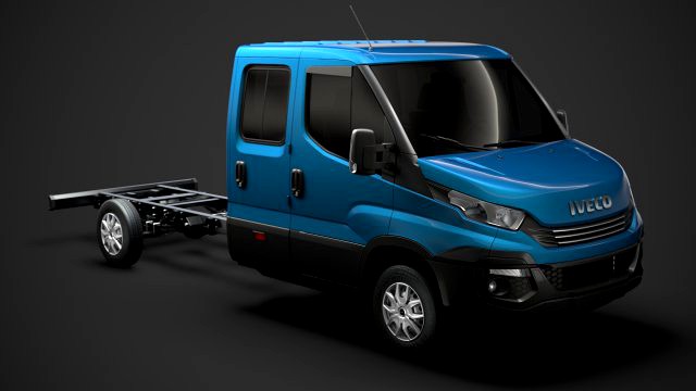 iveco daily crew cab l4 chassis 2019