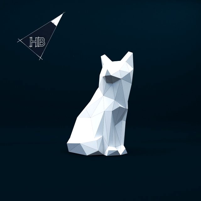 fox lowpoly
