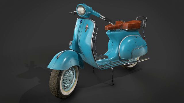 Vespa vintage scooter