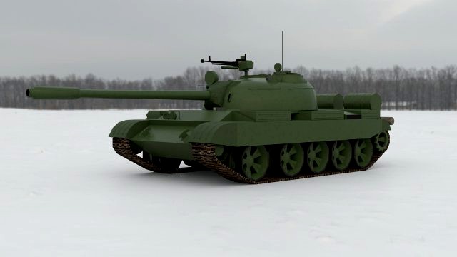 T-55A Soviet Tank