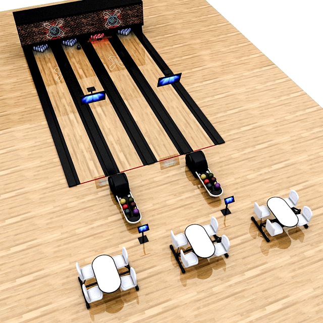 bowling alley