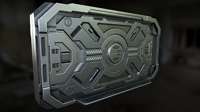 sci-fi door