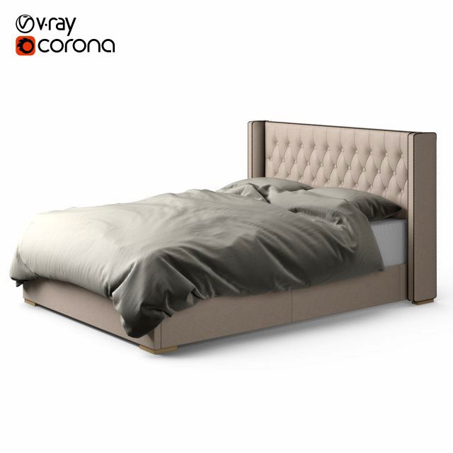 restoration hardware adler shelter diamond bed