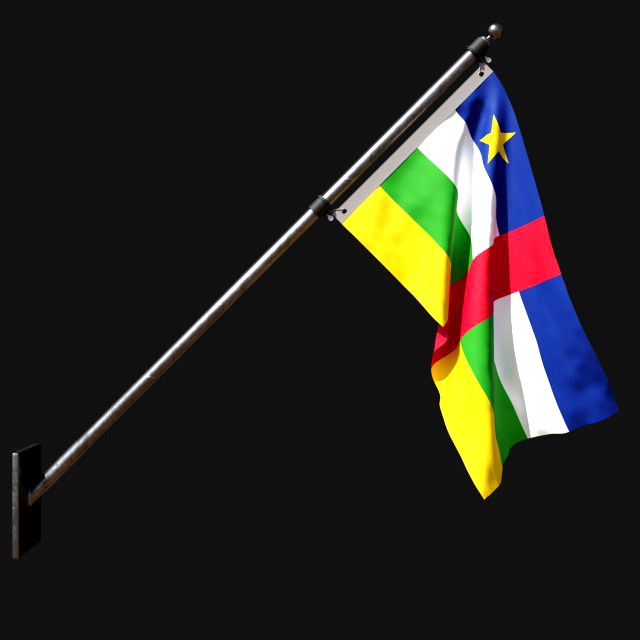 Flag of central african republic 03
