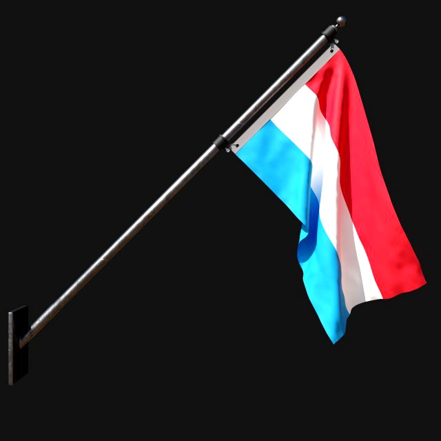 Flag of luxembourg 03