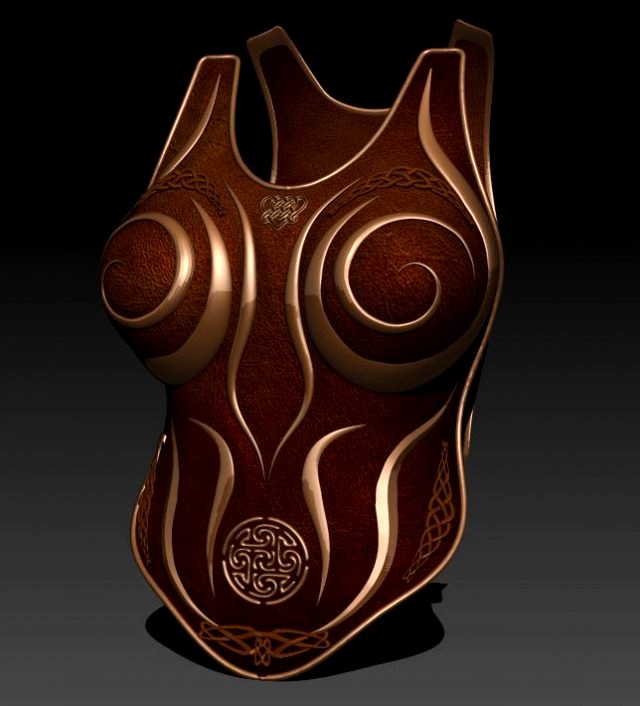 celtic female armour