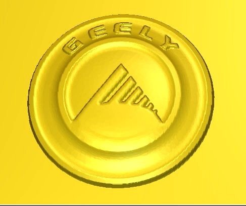 logo geely stl