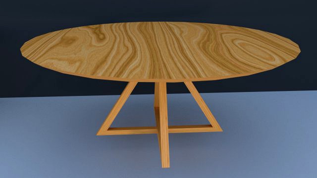 scandinavian style table