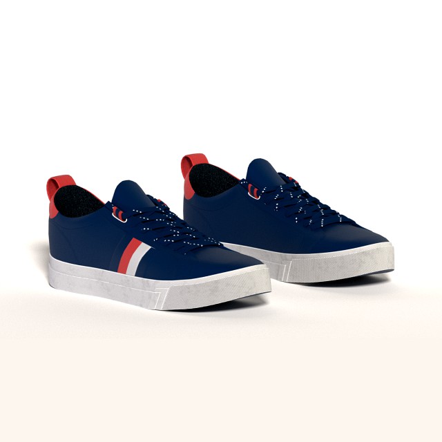 city sneakers blue