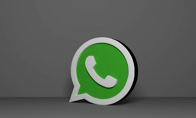 whatsapp 3d icon logo emblem