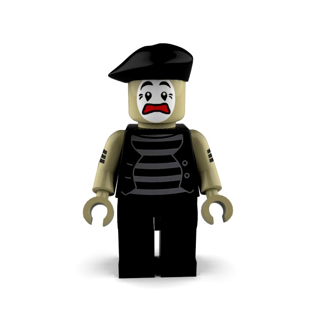 worried mime