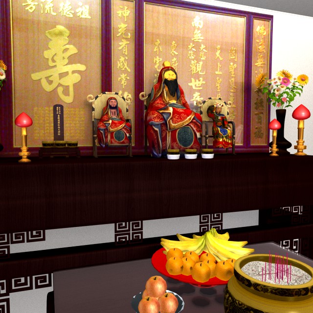 chinese altar