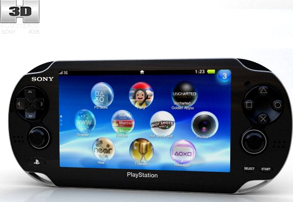 Sony PlayStation Vita 3D Model