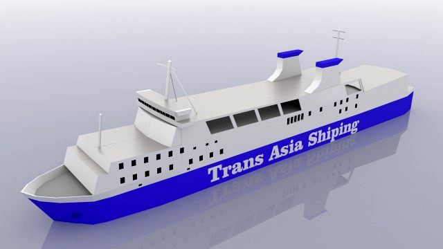 trans asia 9 ship