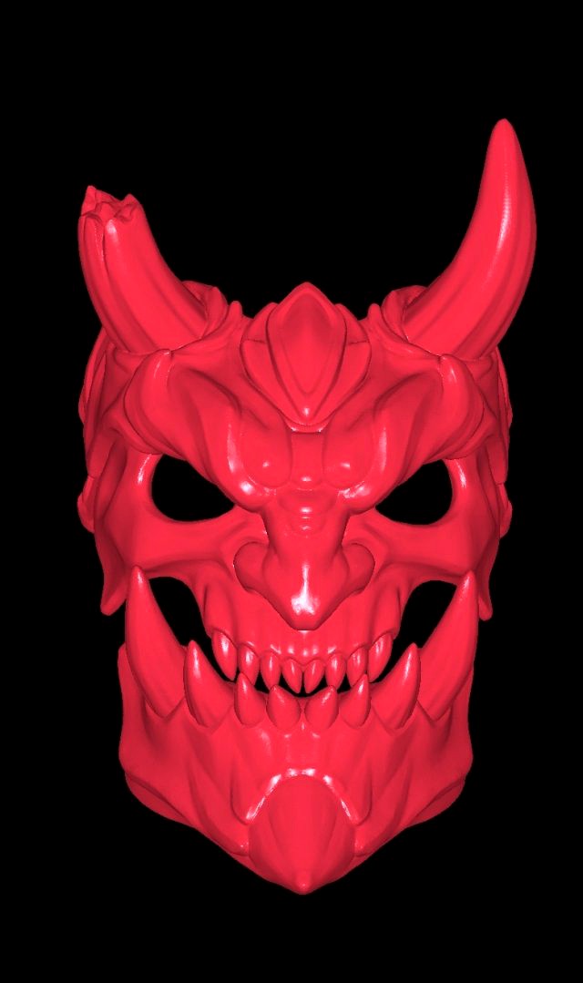 Demon-mask