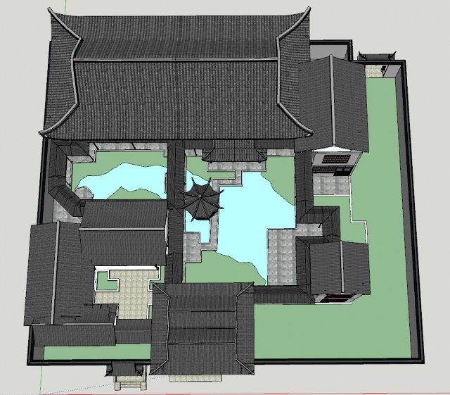 modern single family villa