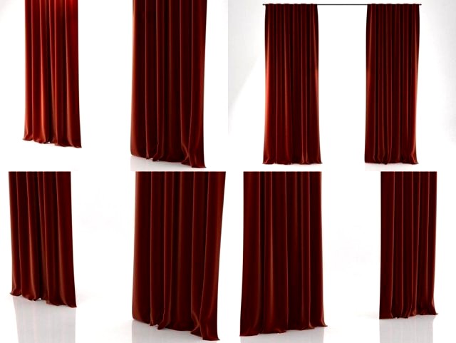 velvet drapery by curtains