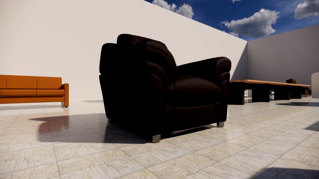 sofa revit family collection 3d model