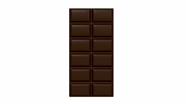 bar of brown chocolate 03