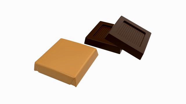 chocolate small with wrapper