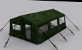 Army Tent 3D Model