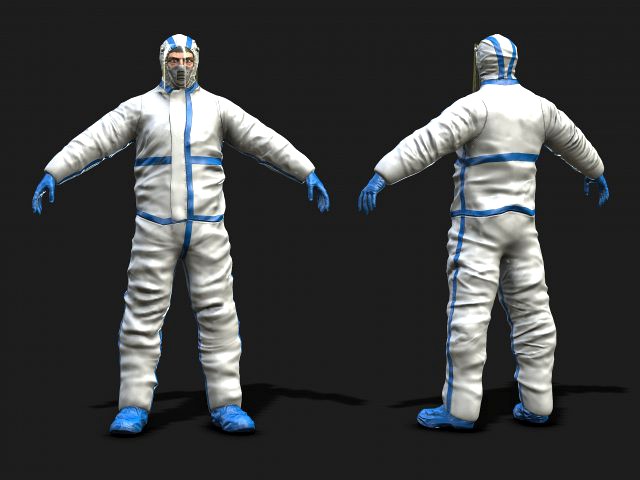 hazmat worker