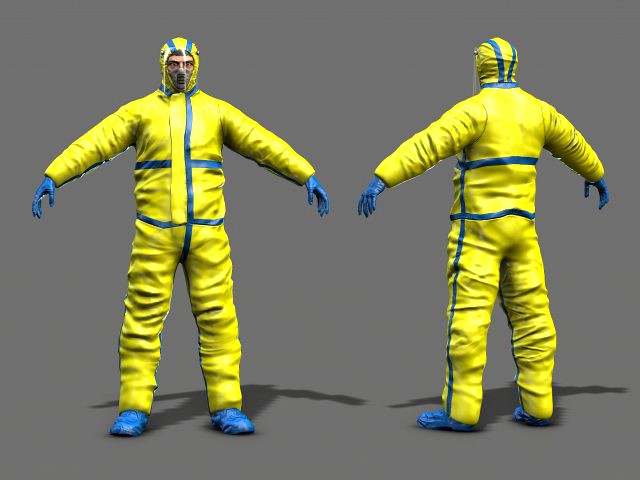 hazmat worker
