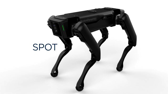 boston dynamics spot black