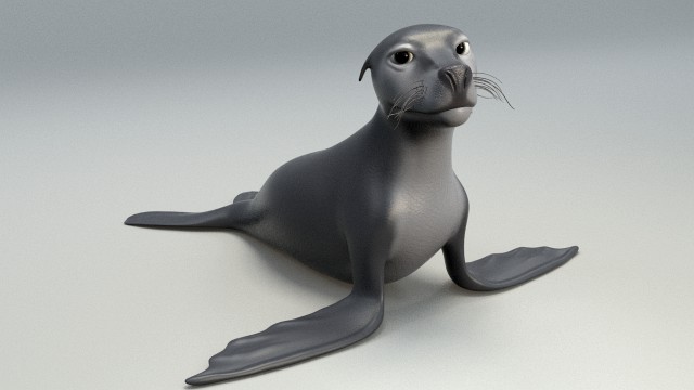 cartoon sea lion