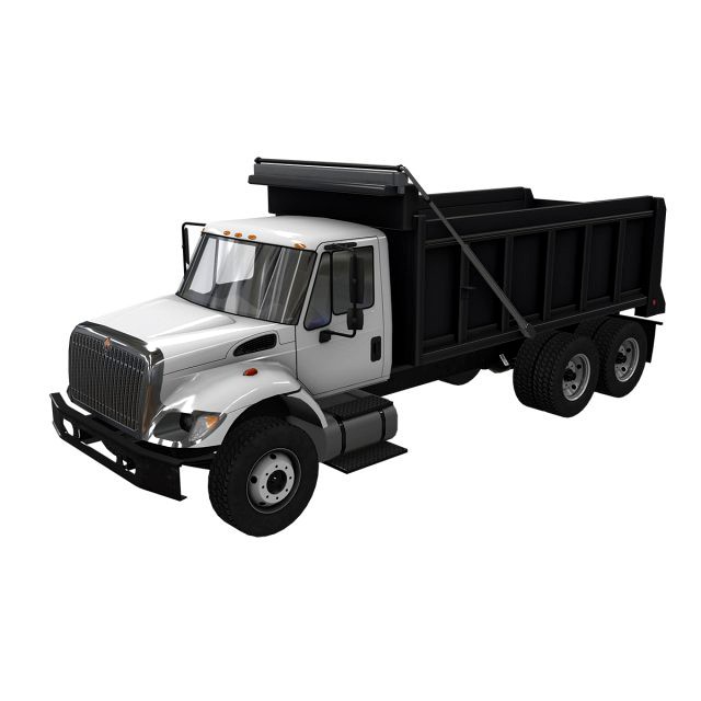 dump truck international 7400