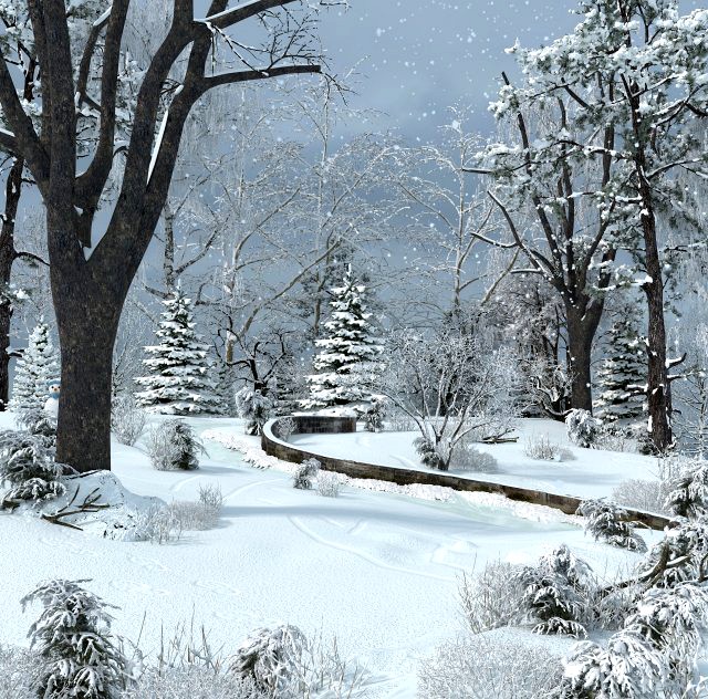 snow scene