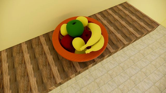 fruit basket revit family object