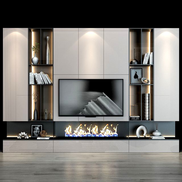 tv shelf 124