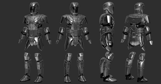 Sith Trooper - KOTOR One12 Scale Armor STL Files | 3D