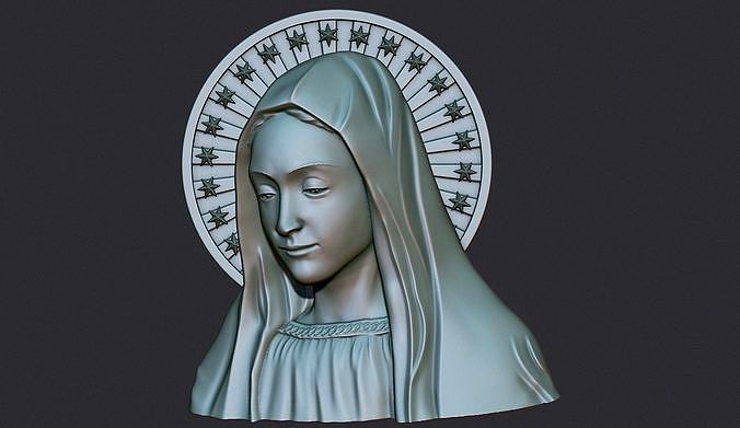 Virgin Mary 3 | 3D