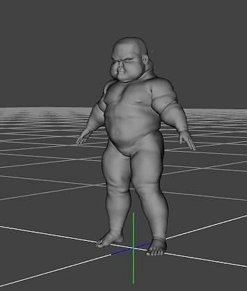 weird buff tiny monster