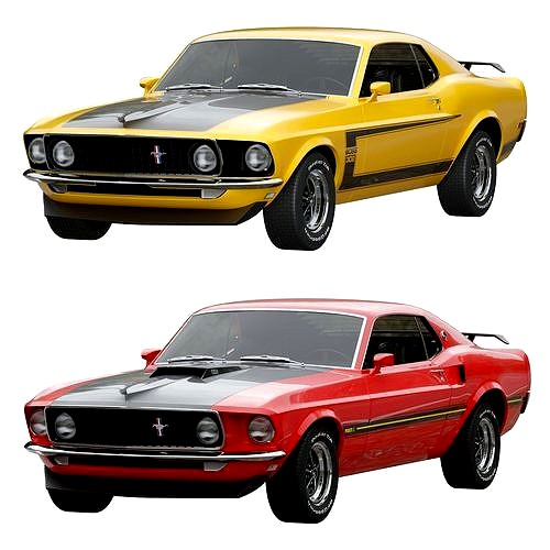 Ford Mustang 1969 Boss 302 and Mach1