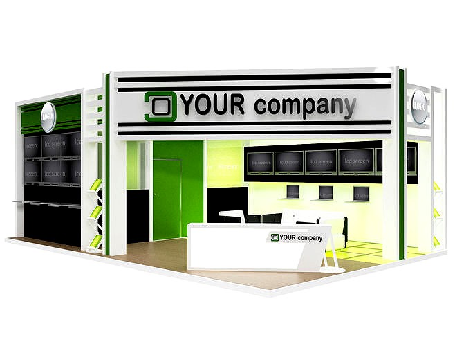 Booth Exhibition Stand a74
