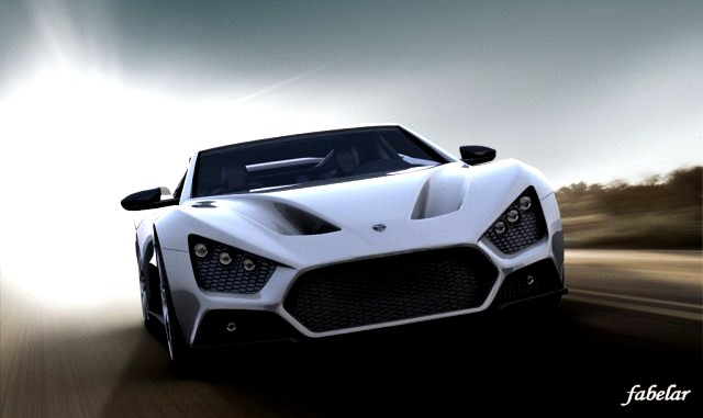 Zenvo ST1 std mat 3D Model