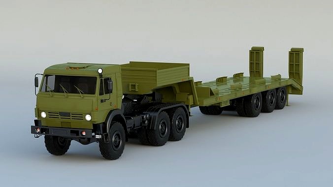 Kamaz-65225 Tank Transporter