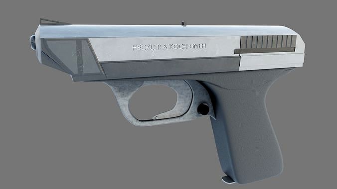 VP70 Koch and Heckler Handgun 3D Game asset