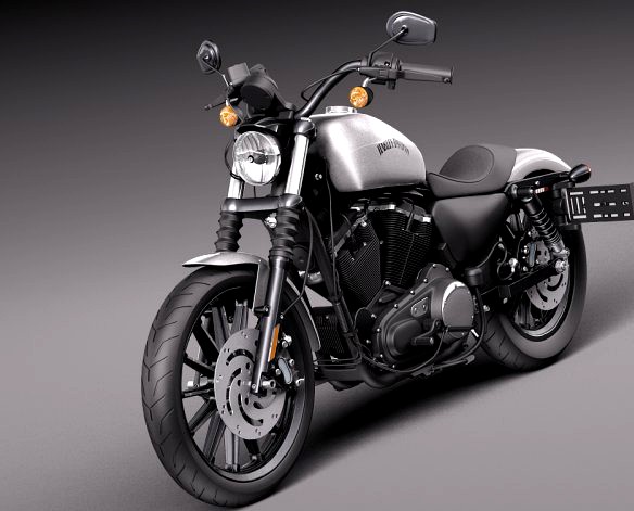 Harley Davidson Iron 883 2015 3D Model