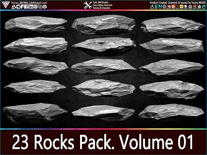 23 Rocks Pack Vol 01