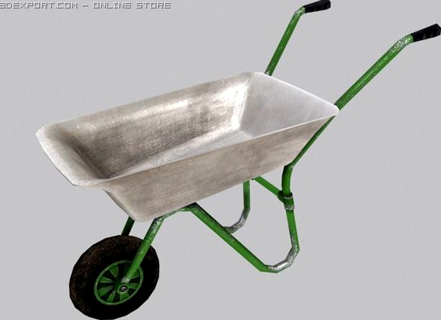 Garden cart 3D Model