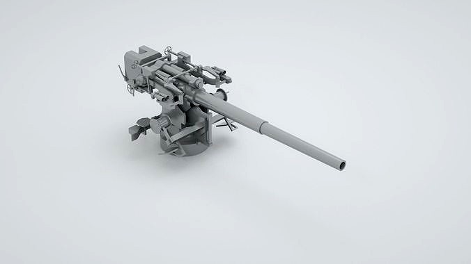 127mm 128mm SK C - 34 Naval Gun