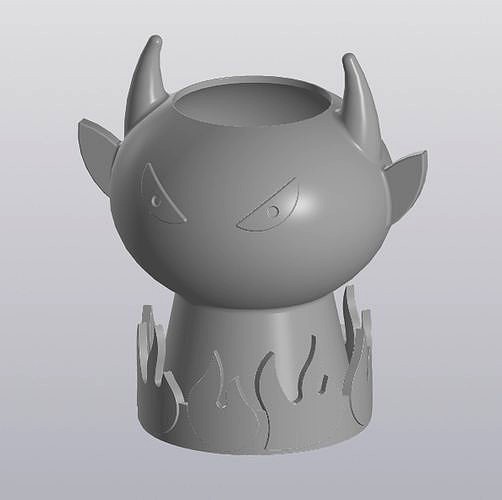 Devil planter | 3D