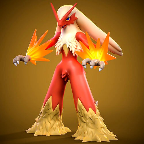 BLAZIKEN POKEMON | 3D
