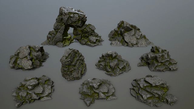 rocks