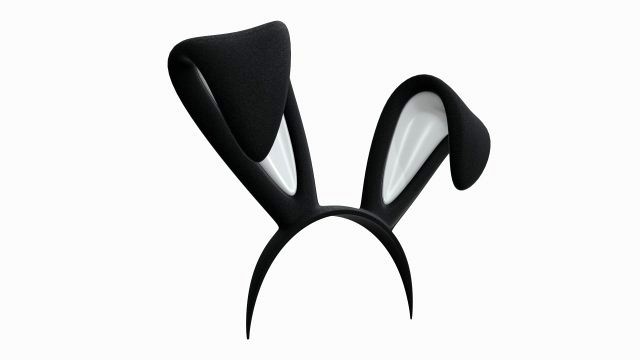 headband with bunny ears 03