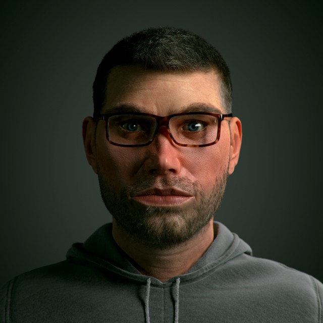 Realistic Human Portrait